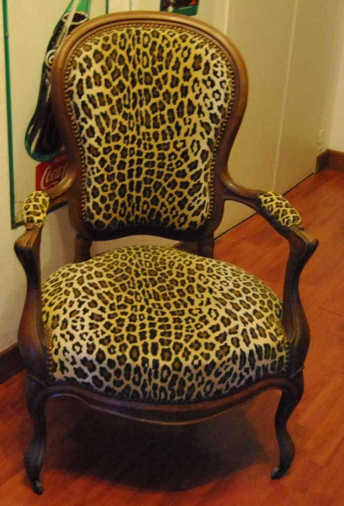 fauteuil leopard
