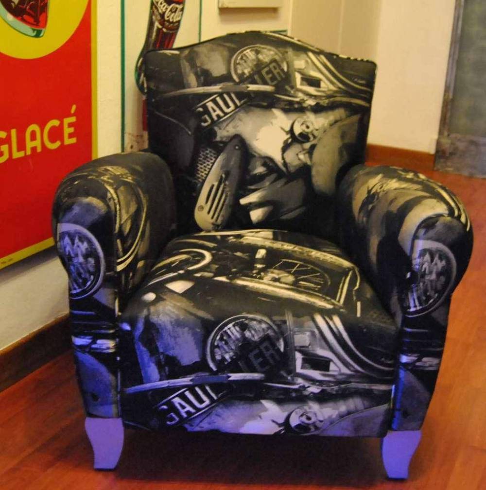fauteuil motif