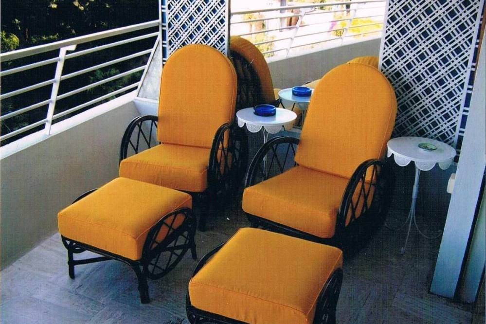 fauteuil orange